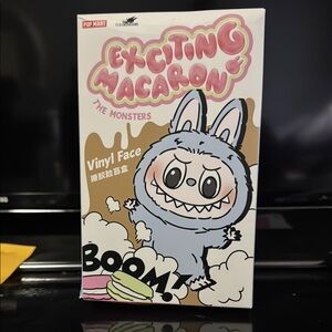 Unopened Exciting Macaron Vinyl Face Toy (Green Grape)
